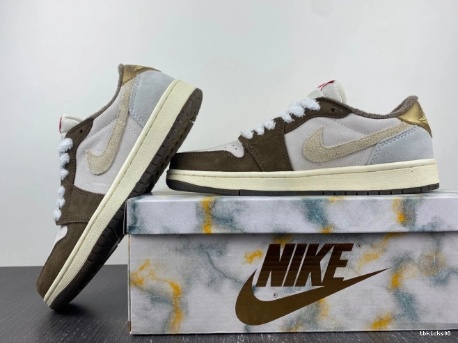 Reps TBkick of DV1312-200 Jordan the Air 1 OG Year Low Retro Rabbit 0823